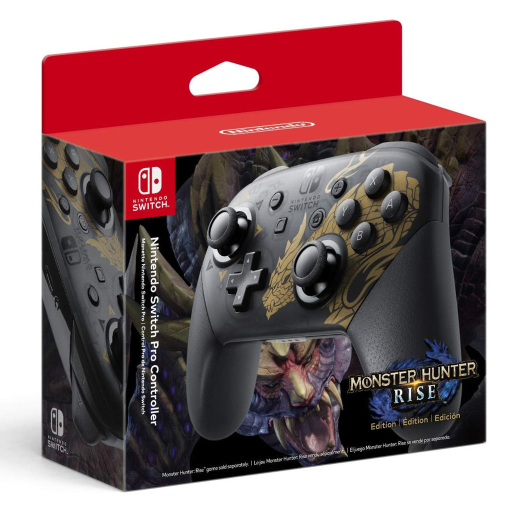 Nintendo switch pro controller Copy A Monster hunter Edition !