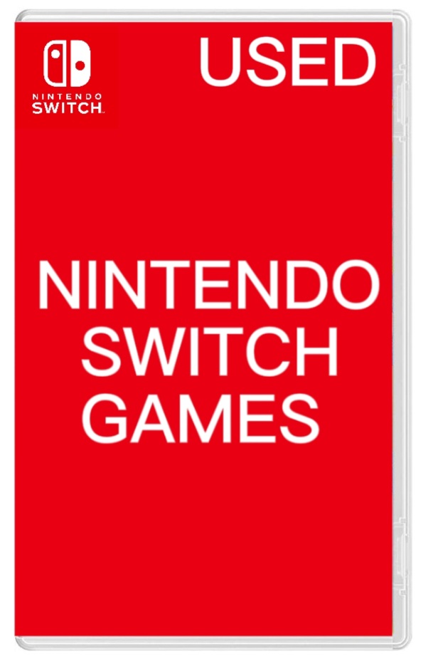 Used nintendo switch games prices between 10$ and 35$