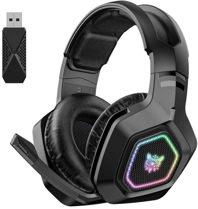 ONIKUMA B100 Bluetooth 5.3 Wireless Bluetooth Headphone with Microphone (Black)