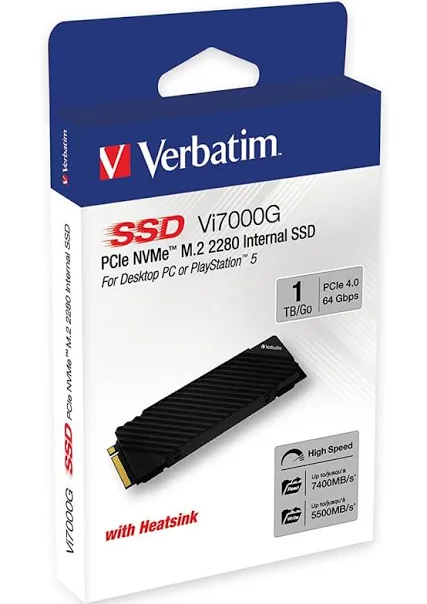 Ssd 1tb extra storage Verbatim
