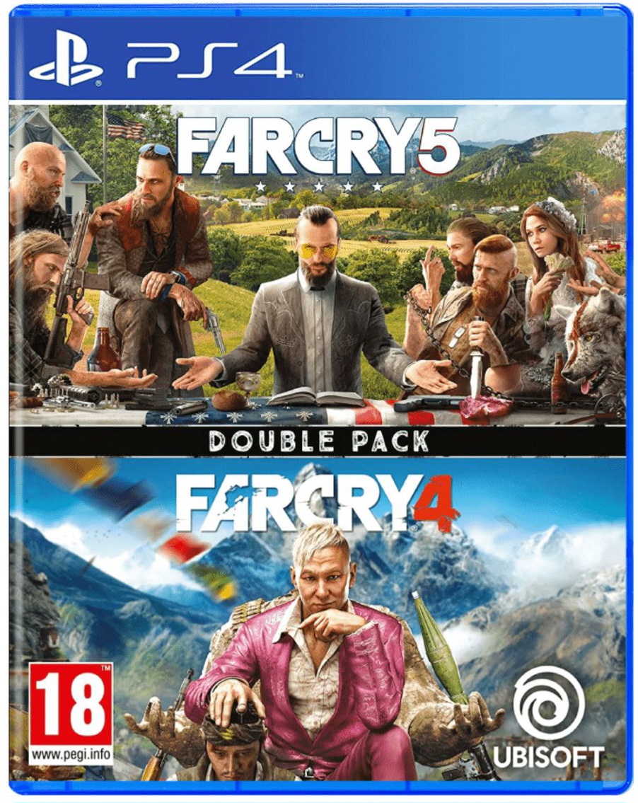 Farcry 4 & farcry 5 Double pack 2 in 1