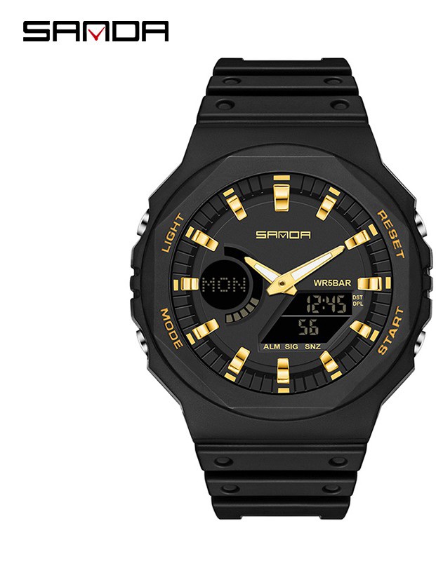 Sanda Dual - Time simple Watch
