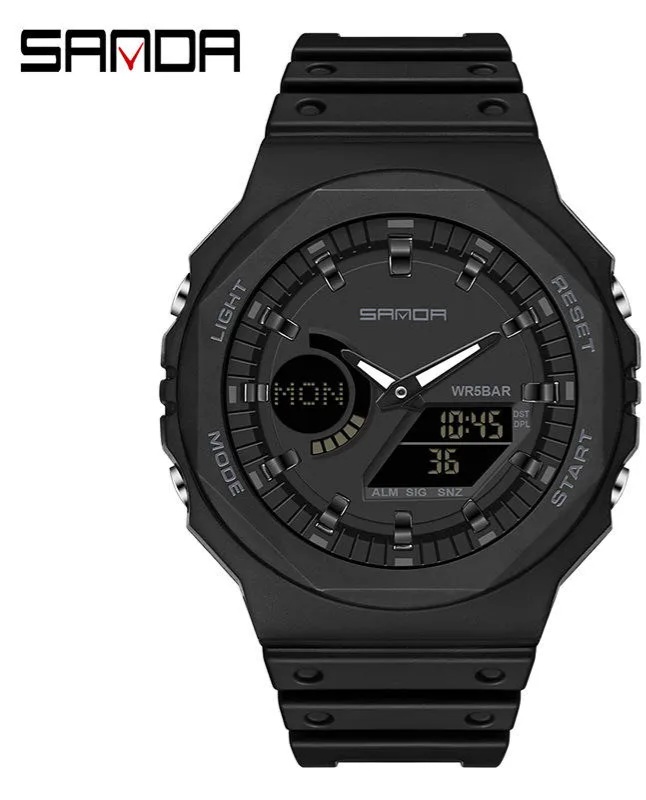 Sanda Dual - Time simple Watch